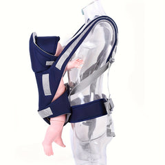 Multifunctional Large Baby Carrier, Breathable Thickened Baby Backpack Style Carrier