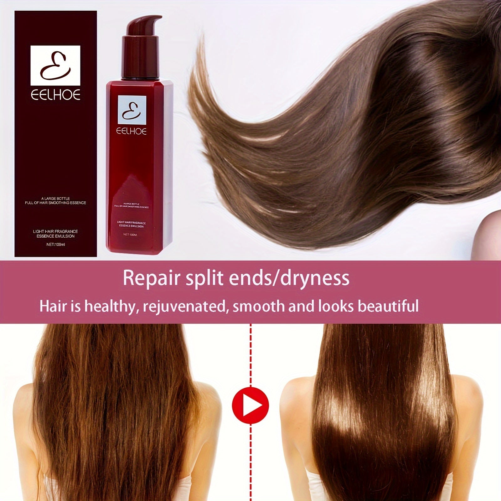 100ml Hair Smoothing Leave-in Conditioner Magical Hair Care Conditioner Deep Conditioner For Dry Damaged Hair