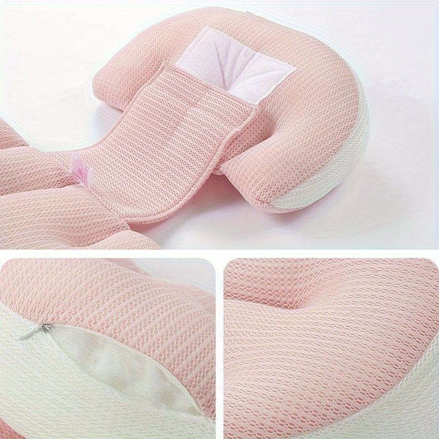 Pregnancy Pillow: Adjustable, Soft, and Suitable for Back, Legs, and Belly - Perfect for Expectant Mothers