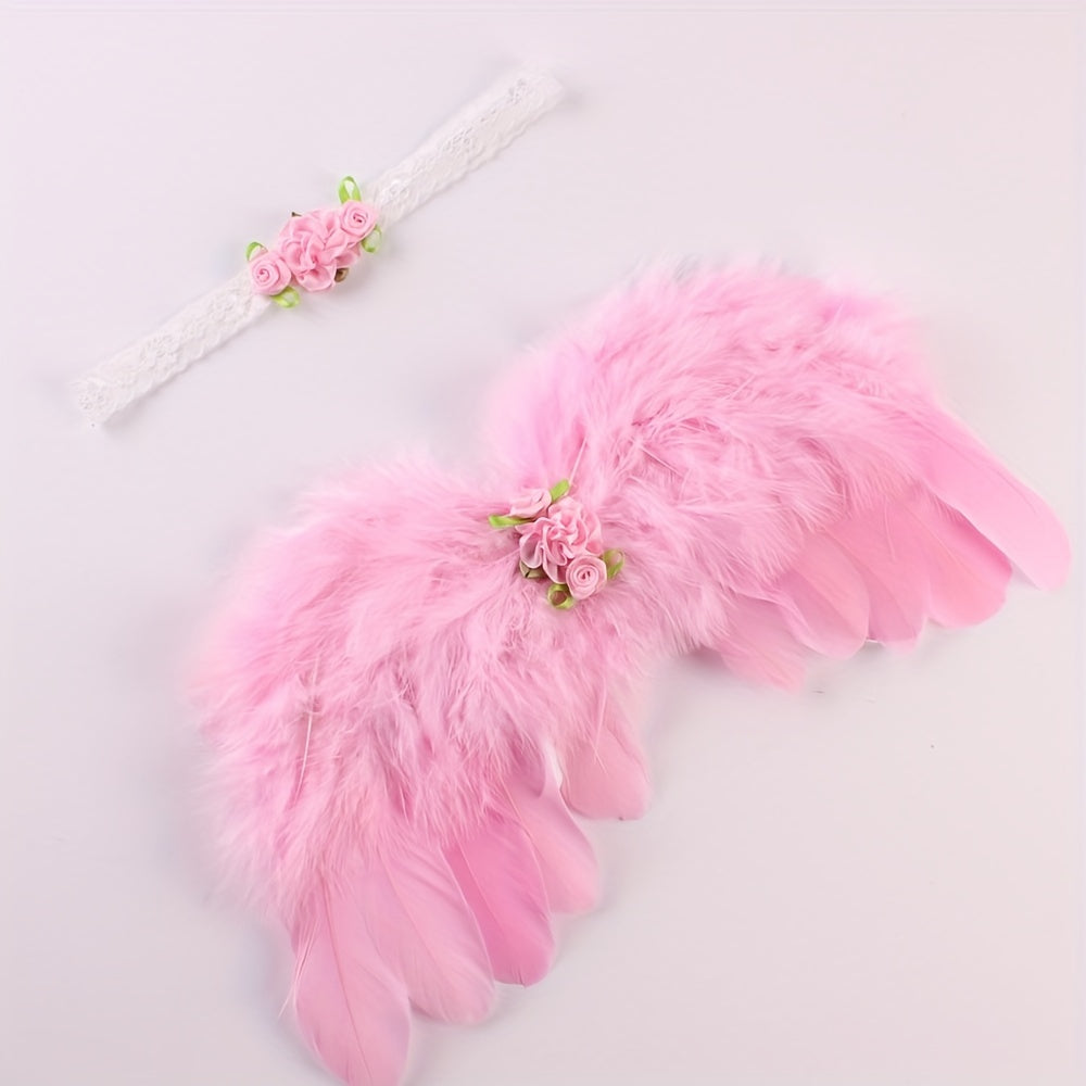 Enchanting Baby Angel Wings - Soft & Safe for Precious Photos - Perfect Festive Gift for Christmas, Halloween & Thanksgiving - Create Unforgettable Memory Keepsakes