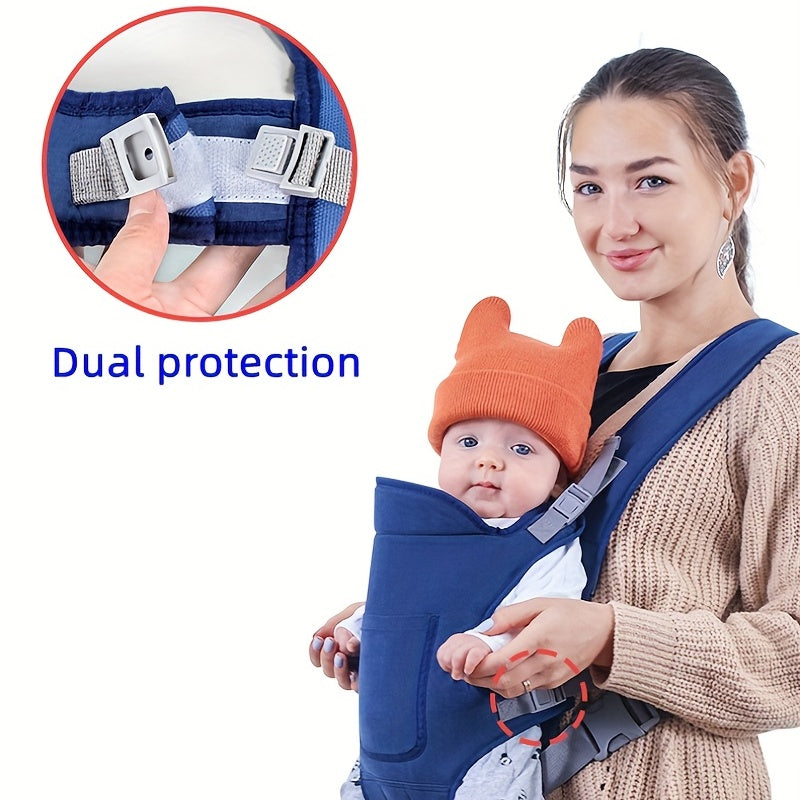 The Ultimate Baby Carrier: Multi-Functional Shoulder & Front/Rear Holding Straps for a Safe & Portable Experience, Christmas Halloween Thanksgiving Day Gift