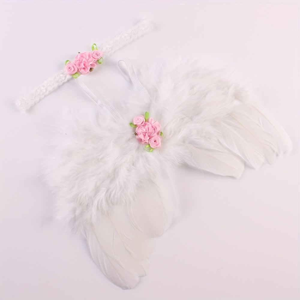 Enchanting Baby Angel Wings - Soft & Safe for Precious Photos - Perfect Festive Gift for Christmas, Halloween & Thanksgiving - Create Unforgettable Memory Keepsakes