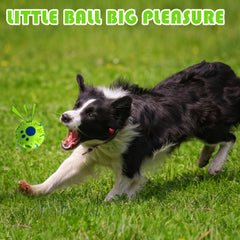 Wobble Giggle Ball For Dogs, Interactive Pet Toy, Funny Giggle Sounds Teeth Cleaning Toy, For Playing/Training/Herding, For Medium Large Dogs - Kerala Elegance