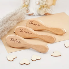 1pc Customized Personalized Hair Brush, Engraved Hair Brush, Personalized Keepsake, Personalized Gifts, Gifts For Mom