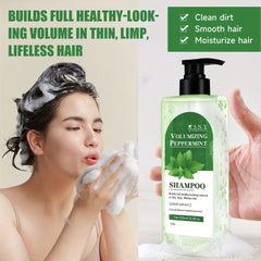 500ml Rosemary Peppermint Shampoo - Deep Cleansing, Strengthens Hair, Healthy Hair Penetrates Root To Tip