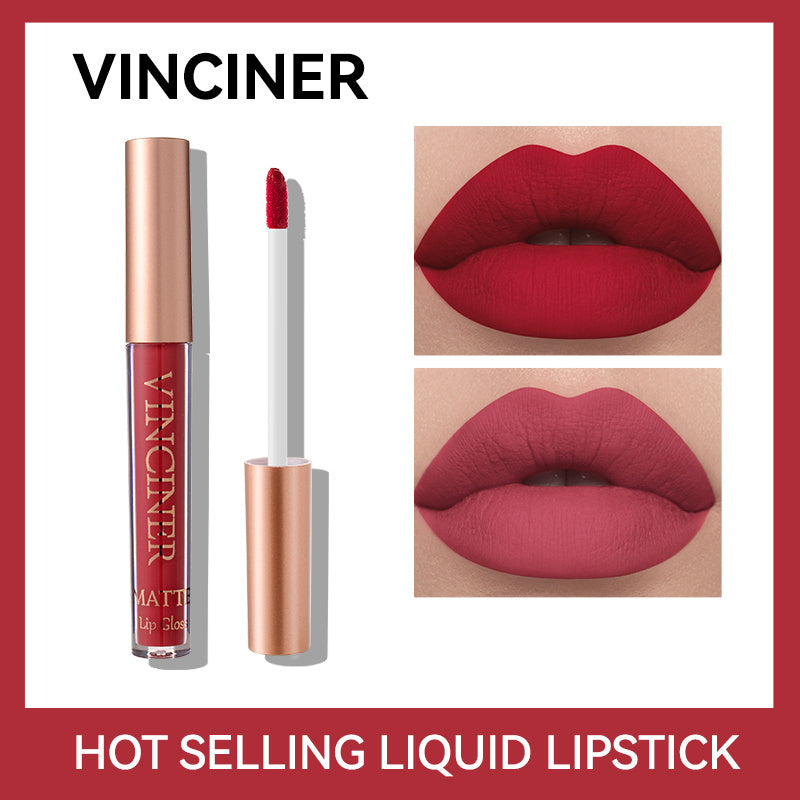 12 colors Matte Velvet Lip Glaze - Long Lasting, Waterproof, Non-Sticky, Smudge Proof Liquid Lipstick Valentine's Day Gifts