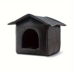 Cozy Waterproof Cat Nest, Outdoor Pet House, Non-slip Stable Stray Cat House, Durable Oxford Cloth Outdoor Cold-proof Shelter