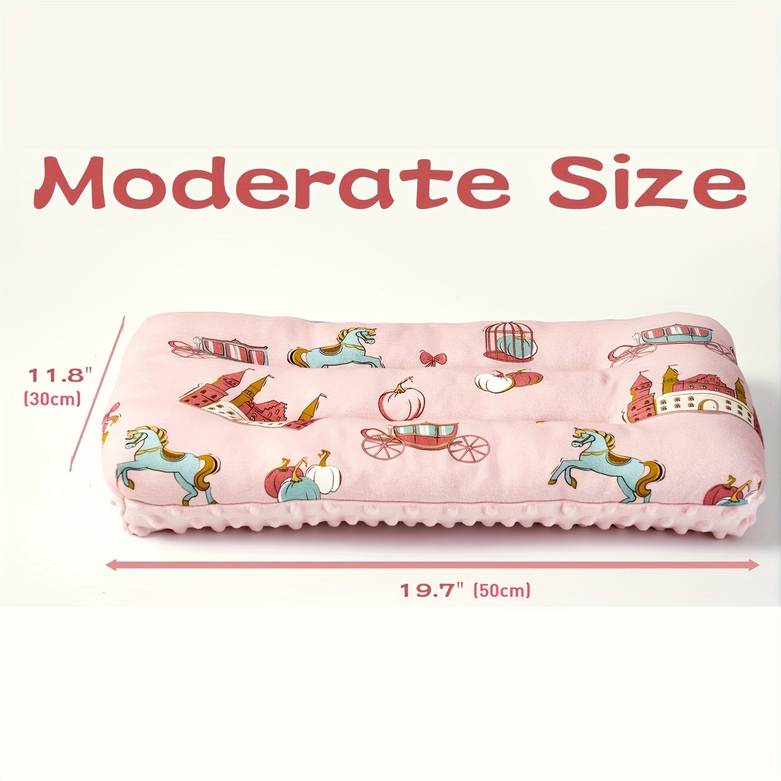 Children's Pillow, Double Sided Cotton And Fabric Soft Pillow