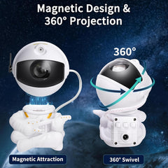 Astronaut Galaxy Star Projector With Guitar - Usb Powered, Perfect For Parties & Spaces, Ideal Gift For Teens & Adults