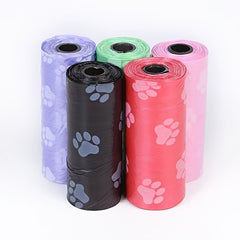 10 Rolls of 150pcs Strong and Durable Dog Poop Bags - Convenient, Easy to Use, and Assorted Colorful Designs - Bulk Pack for Dog Owners and Pet Lovers