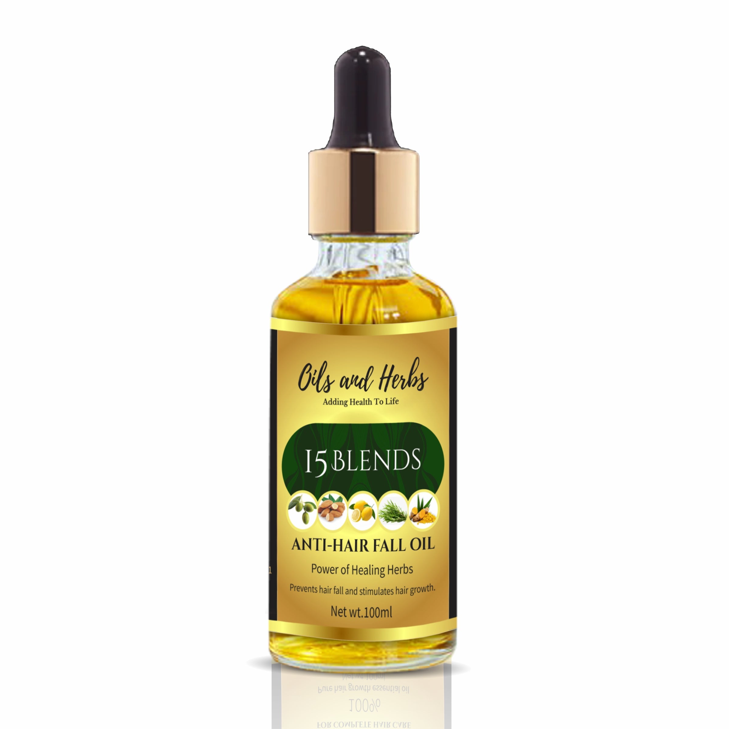 15 BLENDS ANTI HAIR FALL OIL