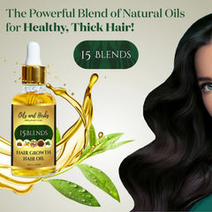 15 BLENDS ANTI HAIR FALL OIL