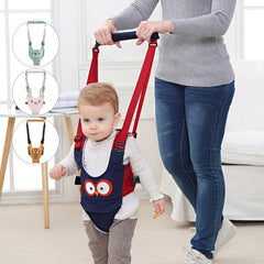 Baby Walking Harness, Adjustable Toddler Walking Assistant, Breathable Cotton Safety Stand Up & Walking Learning Helper for 0-3 Years Old - 1pc