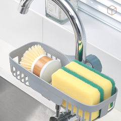 Organize Your Kitchen Sink with the Sink Sider Faucet Caddy Sponge Holder!