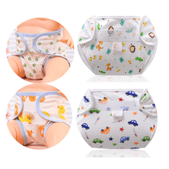 Newborn Baby Washable Reusable Diaper Cartoon Cloth Diapers Adjustable Children Potty Training Pants, Halloween, Thanksgiving And Christmas Gift