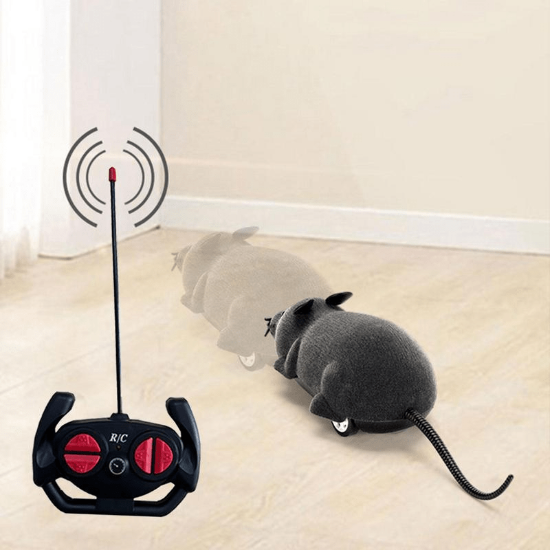 Wireless Remote Control RC Rat Mouse MICE Interactive Toy For Cats And Dogs - Entertain And Stimulate Your Pets! - Kerala Elegance