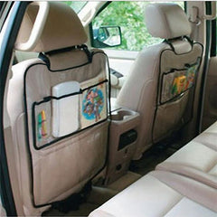 Car Anti Kick Mat 1PC PVC Car Auto Seat Back Protector Cover For Children Kick Mat Storage Bag