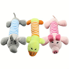 Pig Elephant Design Dog Toys Squeaky Dog Chew Durable Toys Interactive Pet Supplies For Aggressive Chewers - Kerala Elegance