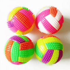 1pc Dog Glowing Molar Burr Ball Toys Elastic Ball Dog Toy For Dog Interactive Supplies - Kerala Elegance