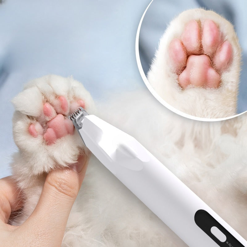 Advanced Pet Grooming Trimmer - High-Powered, Quiet & USB Rechargeable, LED Illuminated, Cordless for Effortless Dog & Cat Haircuts, Safe and Gentle for Furry Friends