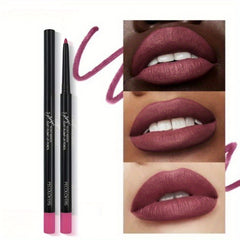 Lips Velvet Fog Surface Matte Lip Liner Pencil Waterproof Long Lasting Lipstick Natural Outline Lips Non-fading Stereo Lip Liner Pencil Contour Line Makeup Lipliner Pen