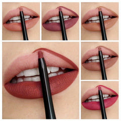 Lips Velvet Fog Surface Matte Lip Liner Pencil Waterproof Long Lasting Lipstick Natural Outline Lips Non-fading Stereo Lip Liner Pencil Contour Line Makeup Lipliner Pen