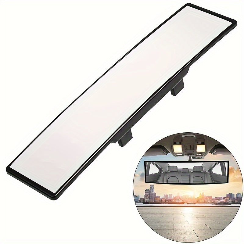 Car Rearview Mirror Curved Surface Wide-angle Large Field Of Observation Mirror Coach Car Indoor Auxiliary Rearview Mirror