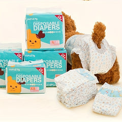 10pcs Super Absorbent Leak-proof Disposable Dog Diapers, For Dogs, Pet Supplies