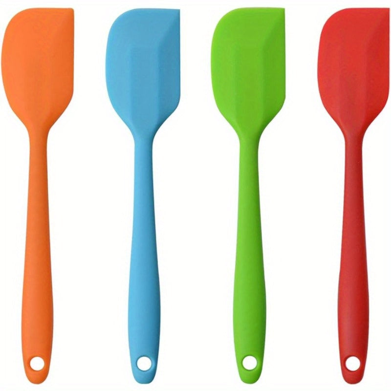 4-Piece Silicone Spatula Set - Heat Resistant, Non-Stick & Flexible For Baking And Mixing Silicone Bakeware Silicone Baking Mat