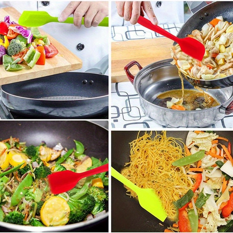 4-Piece Silicone Spatula Set - Heat Resistant, Non-Stick & Flexible For Baking And Mixing Silicone Bakeware Silicone Baking Mat