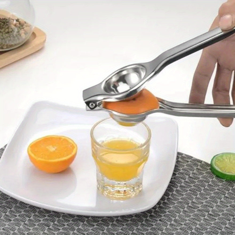 Stainless Steel Manual Citrus Juicer - Easy-To-Use Lemon & Orange Squeezer, Durable Kitchen Gadget For Fresh Juice Juicer Machine Lemon Juice Squeezer