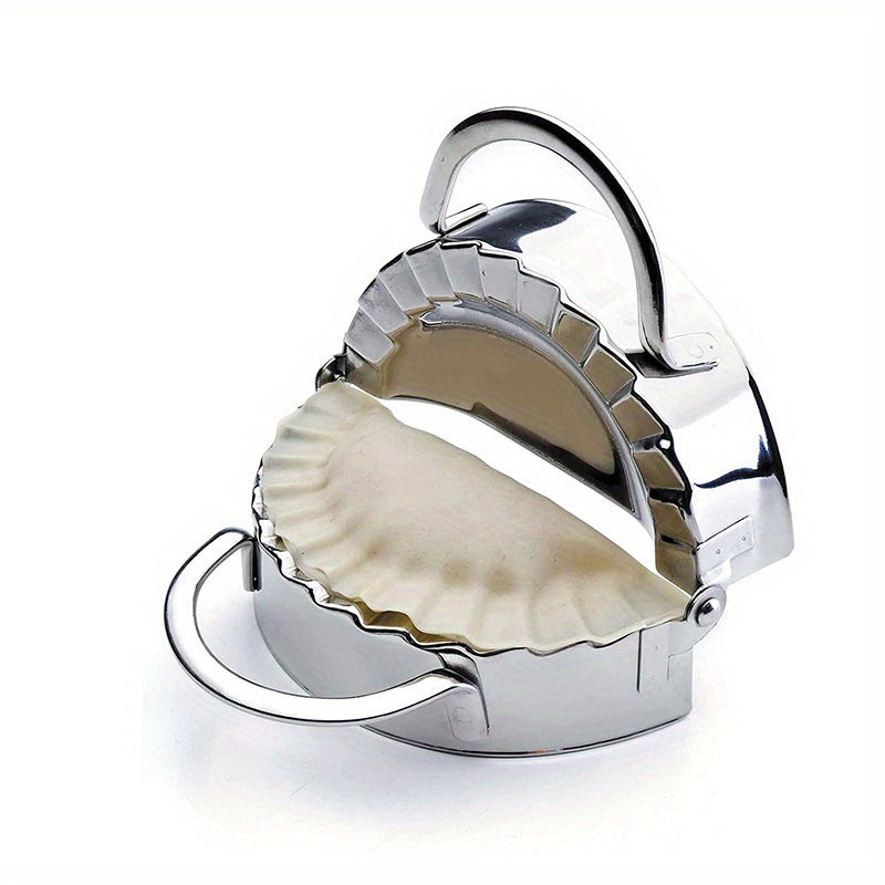 Easy-Use Stainless Steel Dumpling & Ravioli Maker - Perfect For Homemade Dumplings, Pastries & Pies