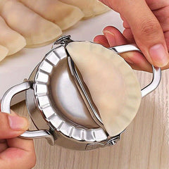 Easy-Use Stainless Steel Dumpling & Ravioli Maker - Perfect For Homemade Dumplings, Pastries & Pies