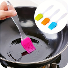 Silicone Pastry Brush Set (1/3pcs) - Heat Resistant, Easy-Clean Basting Brush For Baking, Bbq, And Kitchen - Ideal For Oils, Sauces, And Marinades