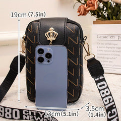 Mother Cute Shoulder Bag, Mobile Phone Bag, Casual Shoulder Bag For Outdoor Travel Beach Vacation