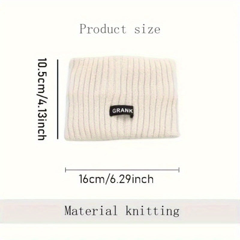 Elegant/Cute Knitted Headband for Women - Winter Warm Ear Warmer, Solid Color Cotton Braided Hairband, Fashion Accessory, Single Pack