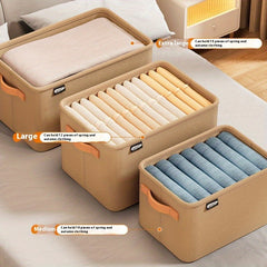 Khakis 35X25X22Cm / 13.77X9.84X8.66In: Sturdy Drawer Organizers for Clothes, Pants, And Diapers - Suitable for Ages 14 And Up