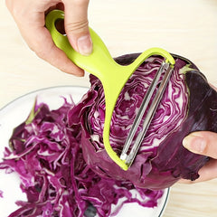 Large Cabbage Shredder Slicer Peeler: Food Contact Safe, Stainless Steel, Perfect for Purple Cabbage, Lettuce, and More