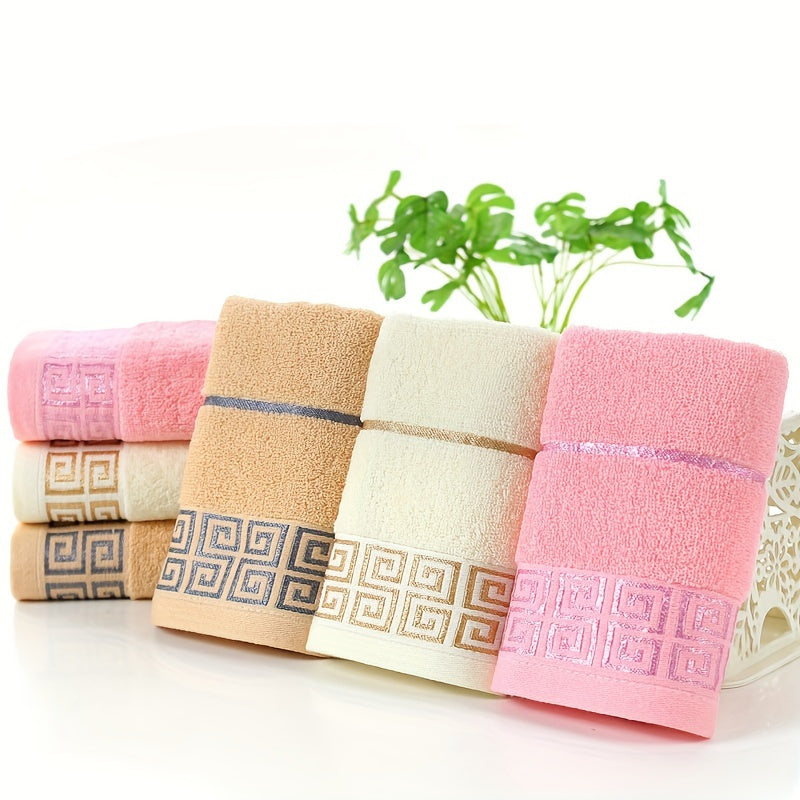 Lattby 4pcs Ultra Absorbent Quick-Dry Towels - Easy Care, Modern Design For Camping & Hiking | Durable & Convenient