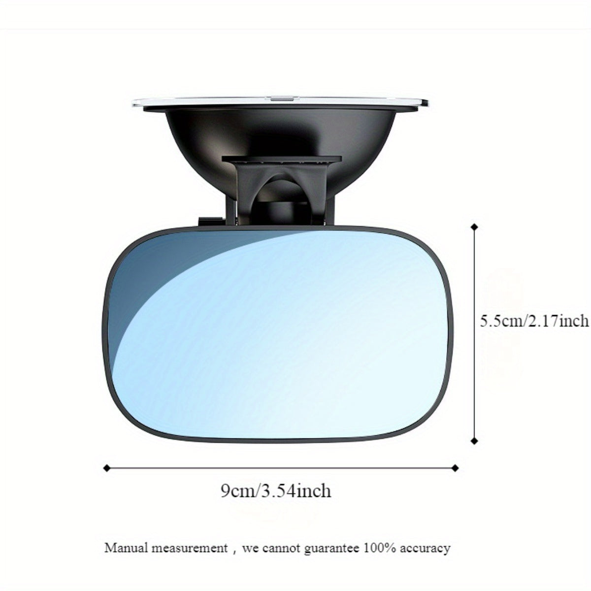 Kids' Safety Car Mirror - Convex Rearview Seat For Children Ages 8-14, Durable Abs Material Car Seat For Kids Booster Car Seat For Kids