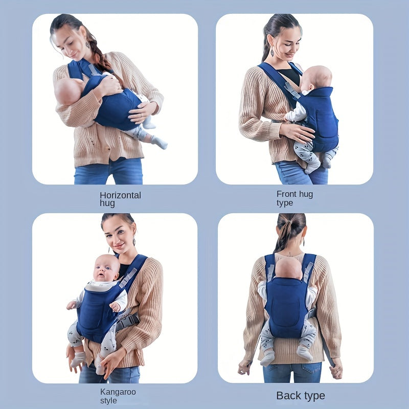 Ergonomic Baby Carrier: Multi-Functional Front & Back Carry for Newborns - Perfect for Comfort & Convenience, Christmas Halloween Thanksgiving Day Gift