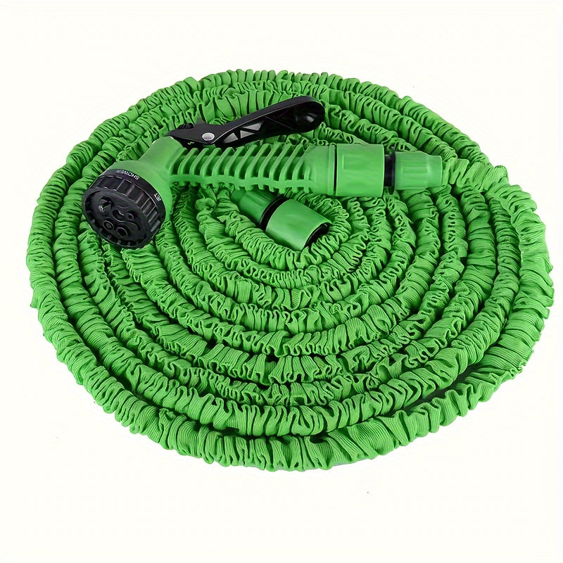 Versatile Expandable Garden Hose - 25Ft/50Ft/75Ft/100Ft, 3/4" Diameter - Perfect For Car Wash, Pet Bathing & Watering Tools