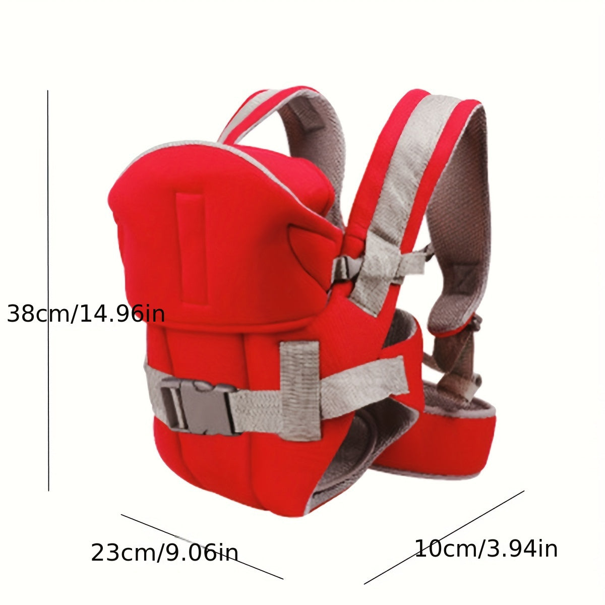 Multifunctional Large Baby Carrier, Breathable Thickened Baby Backpack Style Carrier