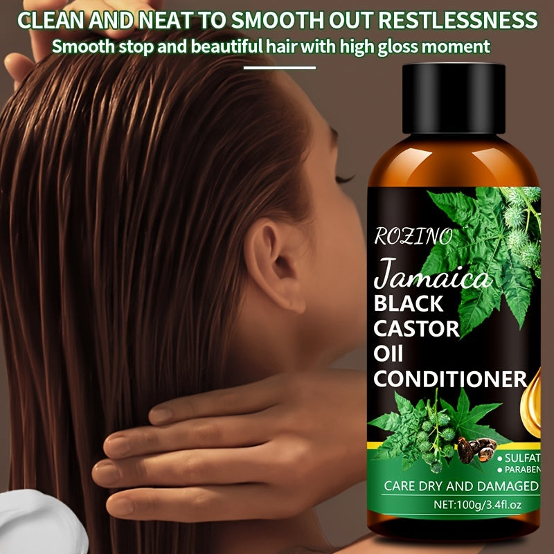 100g Jamaican Black Castor Oil Hair Conditioner, Moisturizes And Strengthens Hair, Hair Care Conditioner For All Hair Types