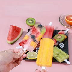 1pc/3pcs Ice Cream Popsicle Mold, DIY Ice Cream Machine Homemade Ice Box With Plastic Stick Ice-lolly Mold Ice Cube Tray Kitchen Gadgets