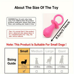 Dog Pacifier Chew Toy for Puppies - Silicone Dental Health Teething Toy, No Battery Needed, Durable and Fun Play Accessory for Pets - Kerala Elegance