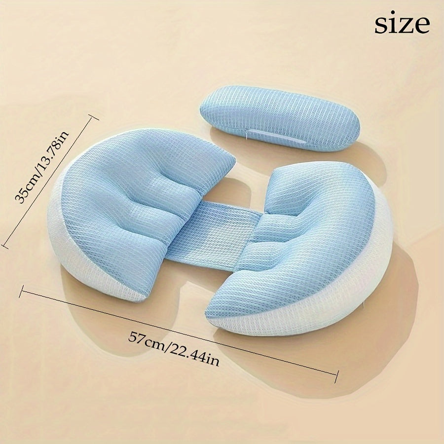 Pregnancy Pillow: Adjustable, Soft, and Suitable for Back, Legs, and Belly - Perfect for Expectant Mothers