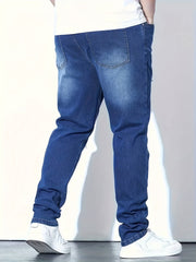 Stretch Jeans - Fashionable, Comfortable, and Versatile Denim Pants with Pockets for Daily Wear, Perfect for All Seasons