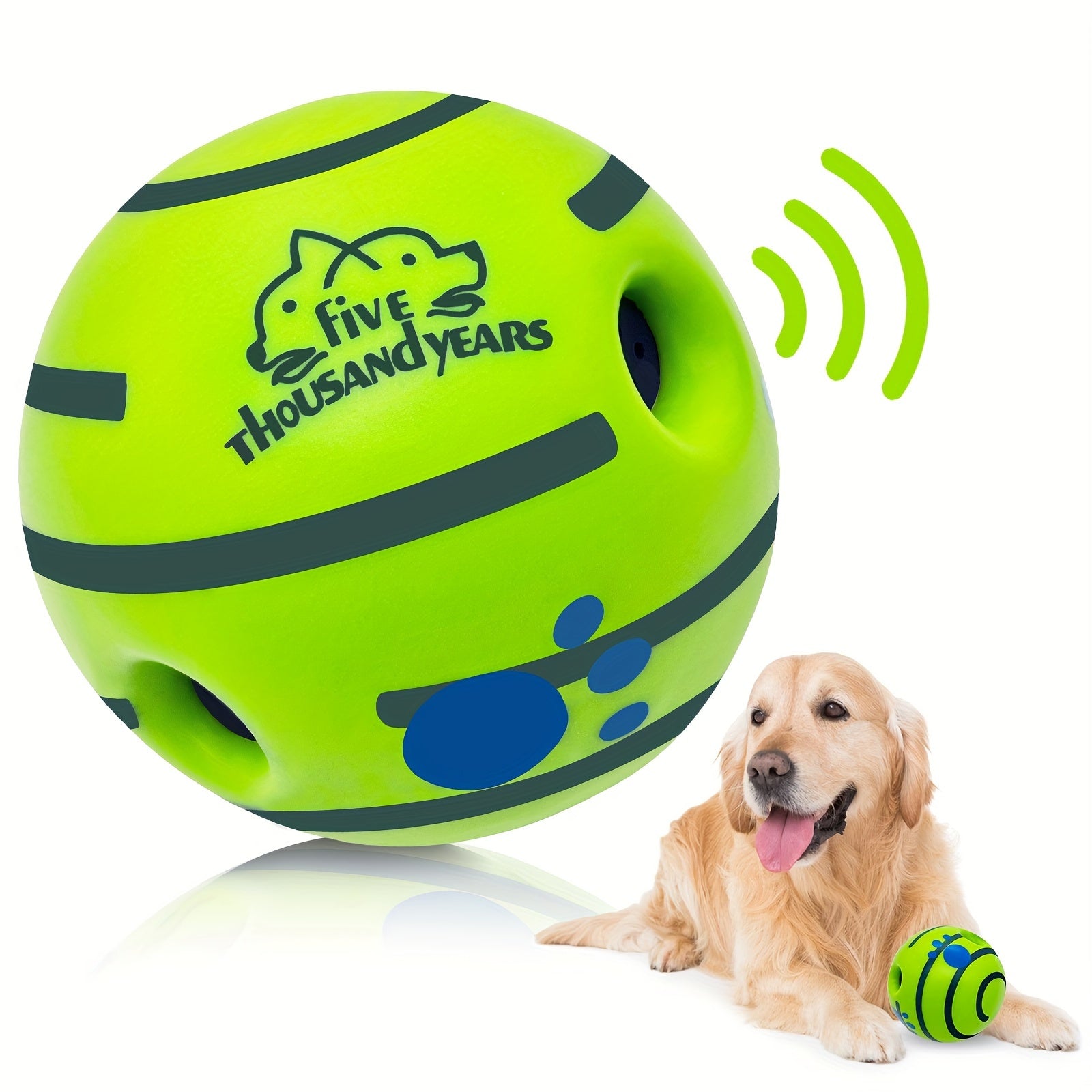 Pet Interactive Giggle Ball Toy, Dog IQ Training Ball Toy - Kerala Elegance