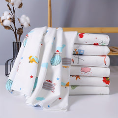 85cm*85cm Luxury Cotton Swaddle Blanket - Luxuriously Soft & Highly Breathable, Lightweight Wrap for Ultimate Comfort